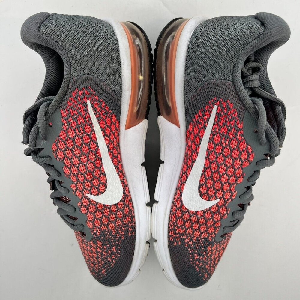 Nike Womens 852465-003 Gray Hot Punch Air Max Sequent 2 Size 8.5 Running Shoes - Picture 6 of 9